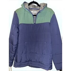 Onward Reserve Men's Medium Quarter 1/4 Zip Crosby Hoodie Pullover Jacket Pocket